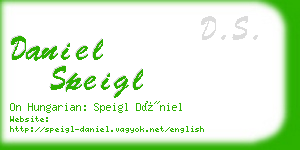 daniel speigl business card